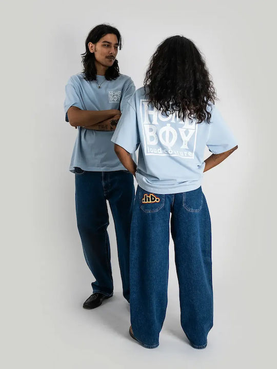 Oldschool T-shirt Light Blue 01TS3011-31