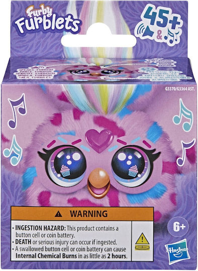 Hasbro Plush Furby Furblet Foodie Cay Kee For 6+ Years 45 cm