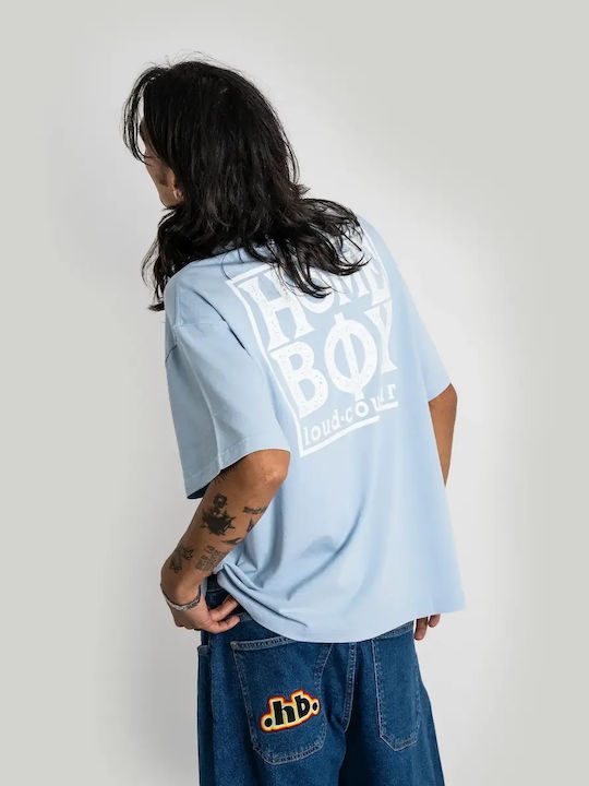Oldschool T-shirt Light Blue 01TS3011-31