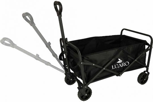 Ikonka Cărucior Pliabil Mâner Telescopic Universal Sarcină Maximă 100 Kg