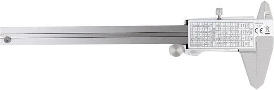 Zola Subler Electronic de Precizie Acuratețe Maximă 0.01 Mm 1/128 Inch 0-150 Mm Viteză de Măsurare 1.5 M S Oțel Galvanizat 23.6 Cm