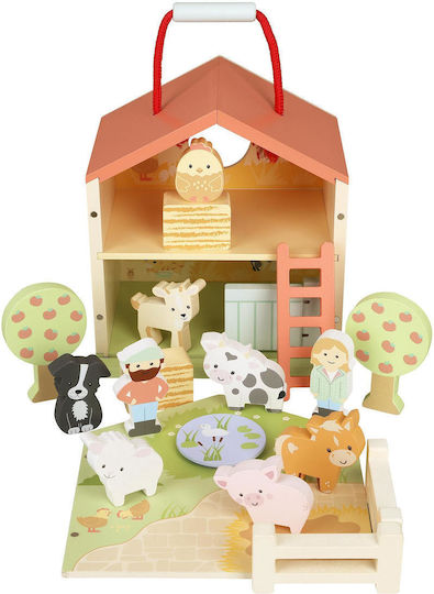 Orange Tree Toys Jokomisiada Baby Aktivitätsspielzeug aus Hölzern