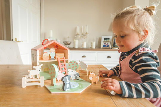 Orange Tree Toys Jokomisiada Baby Aktivitätsspielzeug aus Hölzern