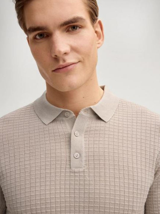 Vanceo Polo Μπλούζα Open Brown