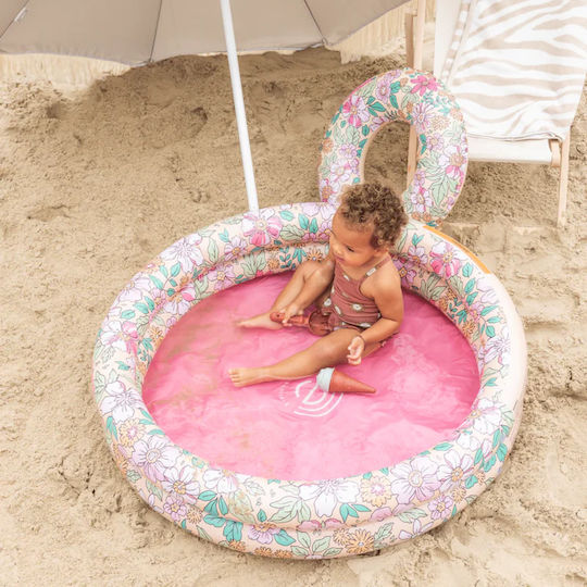 Swim Essentials Blossom Kinder Runde Schwimmbecken 60lt Aufblasbar