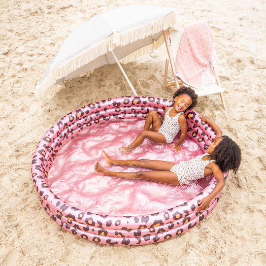 Swim Essentials Children's Round Inflatable PVC Swimming Pool Pink