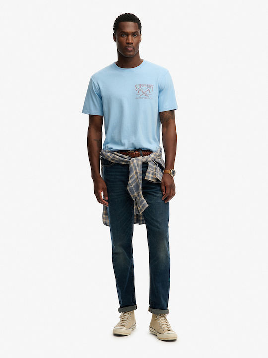 Outdoors Mountain T-shirt Blue M1012358A-VYJ