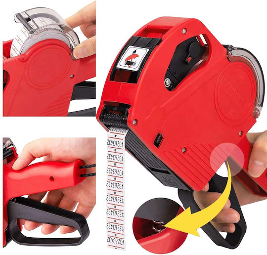Avizar Manual Labeling Machines Protective Cover Red