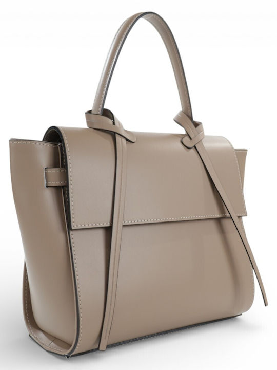 Damentasche Aus Leder Handtasche Silber