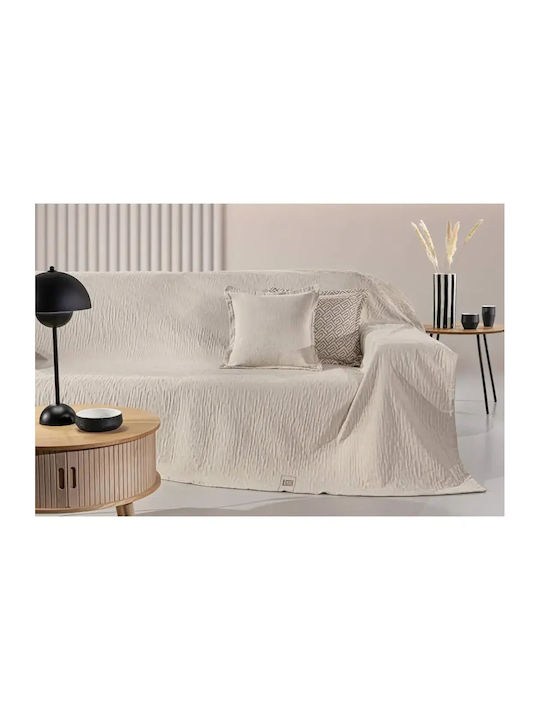 Guy Laroche Moreno Zweisitzer-Sofa Überwurf Chenille 180x250cm Ammos