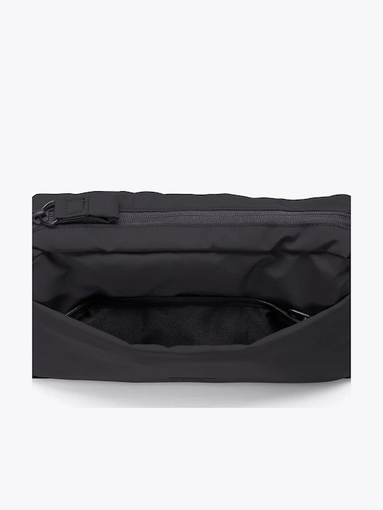 Fabric Women's Shoulder Bag Black