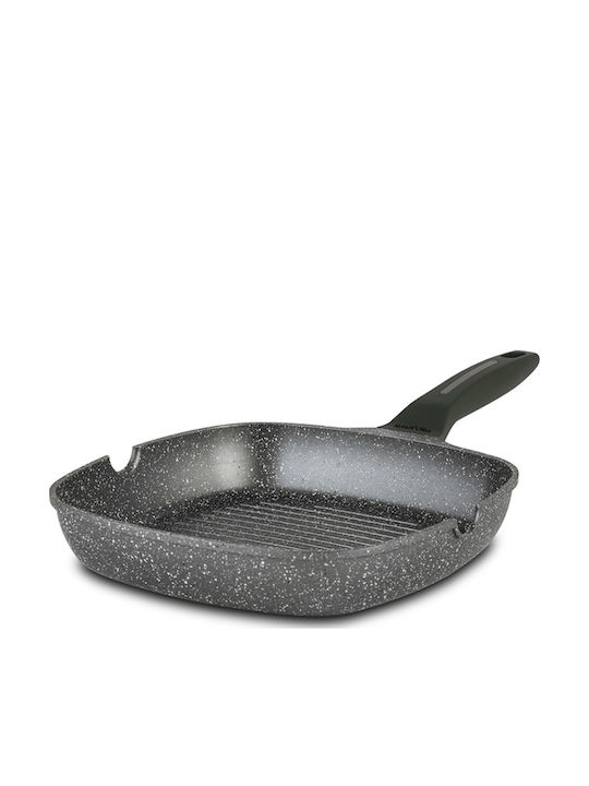 Nava Olea Pfannen-Set aus Aluminiumguss mit Stein Innenbeschichtung 3 Töpfe