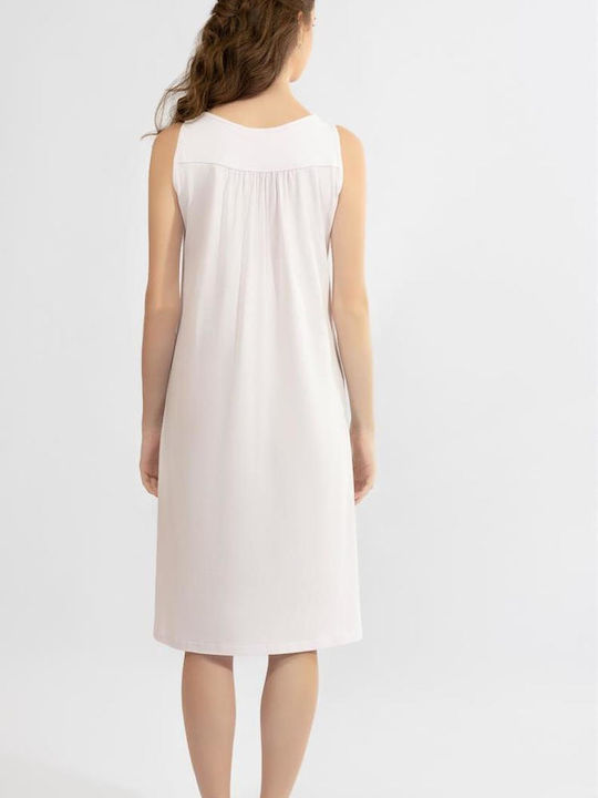 Harmony Summer Cotton Women's Nightgown Lilac