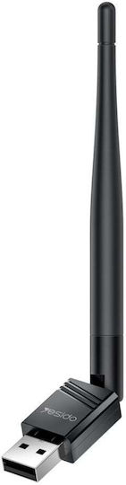 Adaptor Wi-fi Usb 2.0 150mbps Antenă Externă Yesido Negru