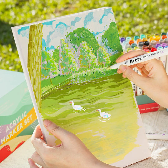 Arrtx Drawing Markers Set 60 Colours