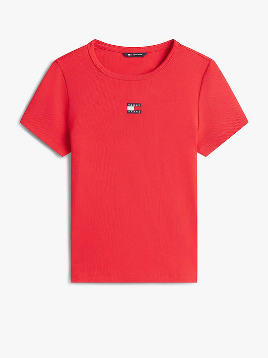 Damen T-Shirt Rot