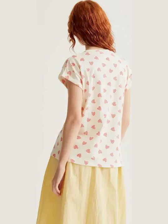 Γυναικείο T-shirt Ladybug Red
