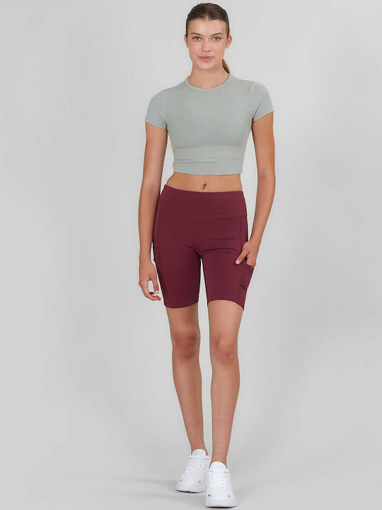 Women's Crop T-shirt Green
