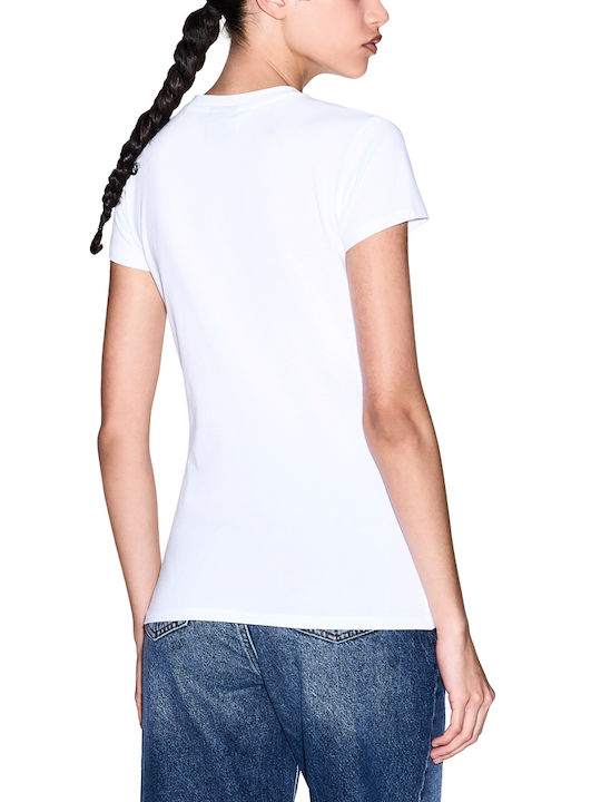 Armani Exchange Damen T-Shirt Weiß