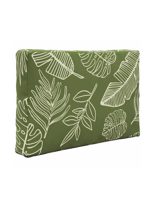 vidaXL Pernă De Canapea De Grădină Cu Spătar Verde 3 Buc 60x60 Cm