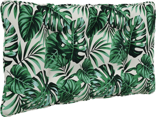 vidaXL Gartenstuhlkissen Mit Rückenlehne Grün 2Stücke 68.5x80cm