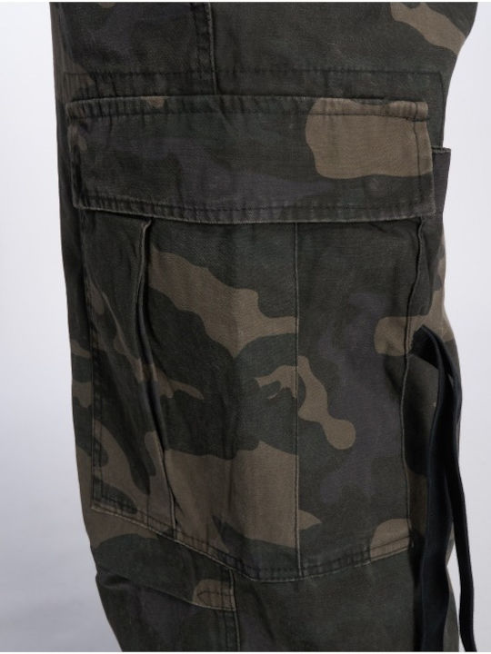 Trousers Cargo in Slim Fit Dark Camo