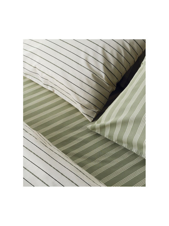 Kentia Arlo Module Cearceafuri De Pat Semi Duble Cu Hugger Din Cauciuc 120x200+35cm Verde (3 Buc)