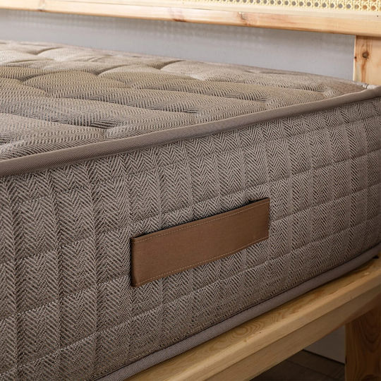 Saracens Orthopädische Matratze Mit Taschenfedern In Beige Braun (120x200x26cm)