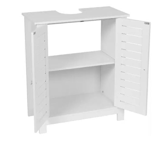 Eurocasa Blat fără Lavoar L60xW30xH70cm Alb
