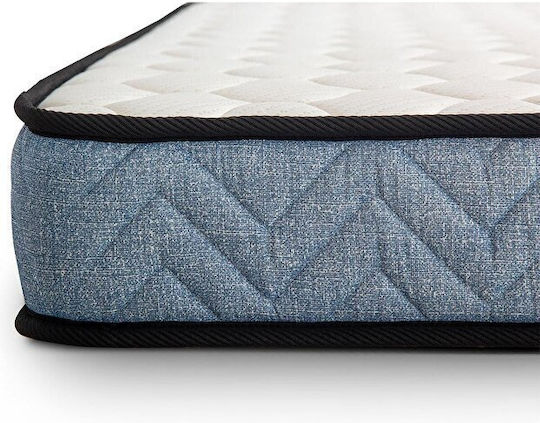 Voyage Orthopädische Matratze Beidseitig Mit Federn Weiß Blau 90x190x17cm