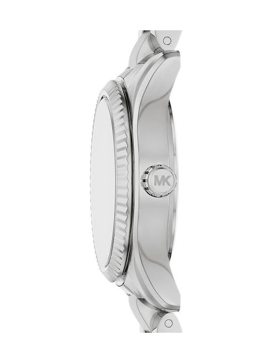 Michael Kors Lexington Womens Battery Watch with Yellow Metal Bracelet