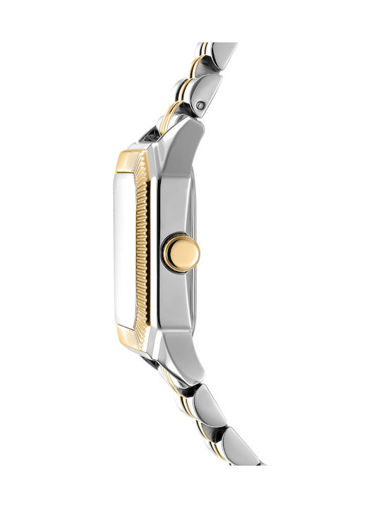DKNY Womens Watch Battery with Gold Metal Bracelet