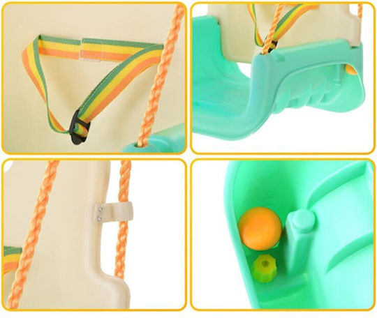 Swing with Protector 43x38x168cm Turquoise