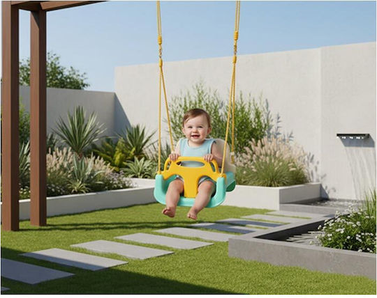 Swing with Protector 43x38x168cm Turquoise