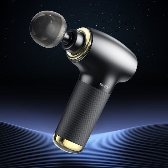 Yesido Xmart Massagepistole für den Körper mit Vibration Schwarz