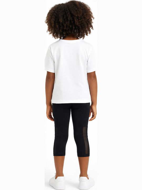 Trax Kids Set with White Leggings 2 Pieces