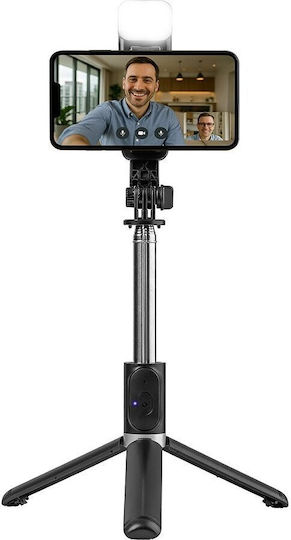Obal:Me Selfiepod Glow cu Bluetooth Negru OMSP02B