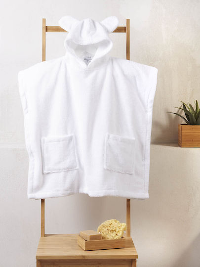 Cannon Παιδικό Μπουρνούζι Poncho 5-10 E Grey