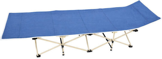 Folding Folding Guest & Folding Bed Without Mattress Single Blue 186x49cm