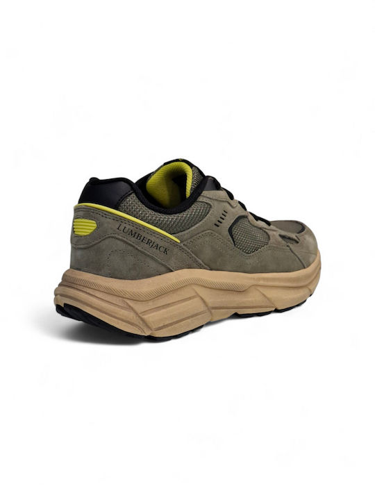 Ανδρικά Sneakers Λαδί
