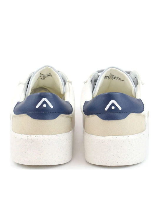 Herren Sneakers Weiß-Blau
