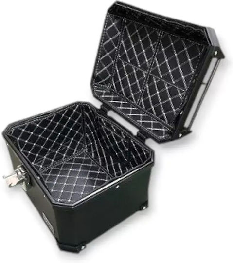 Maximus Motorrad-Topcase 57lt Silber