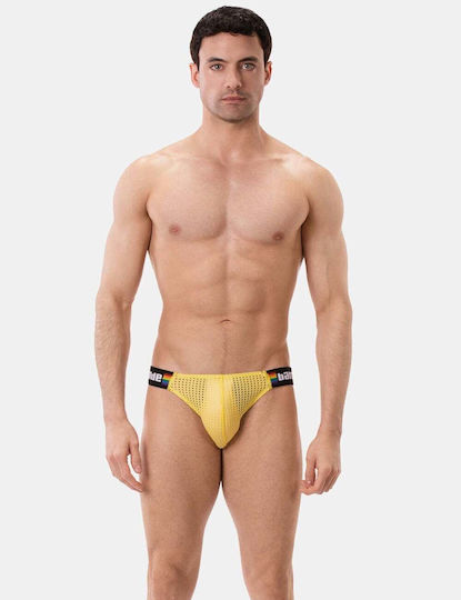 Barcode Berlin Herren Sexy Boxer Gelbes