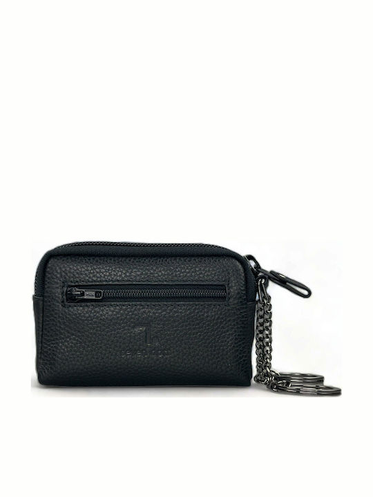 Leder Schlüsselhalter & Portemonnaie Seven Dots Neptune 50-006 Schwarzes – Zwei Ringe & Extra Tasche Schwarzes Leder Schlüsselhalter & Portemonnaie Seven Dots Neptune 50-006 Schwarzes – Zwei Ringe & Extra Tasche Schwarzes