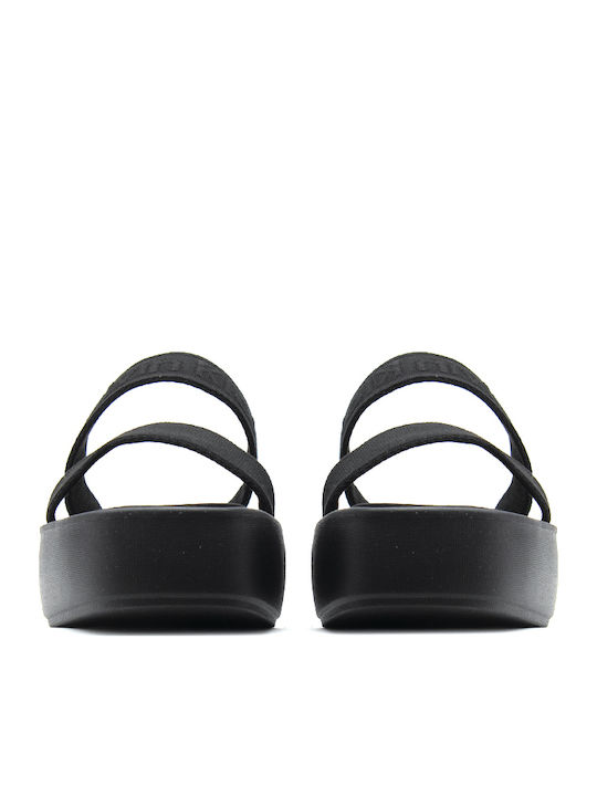 Calvin Klein Damen Flatforms Schwarze