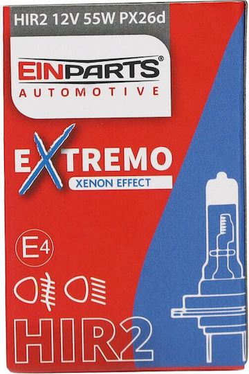 Einparts Lămpi Auto Hir2 12v 55w 6000k Extreme