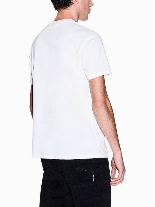 Armani Exchange Tricou Alb Armani Exchange Tricou Alb