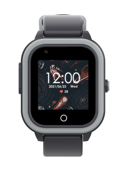 Bemi Kids' 4G Smartwatch with GPS & Camera Grey