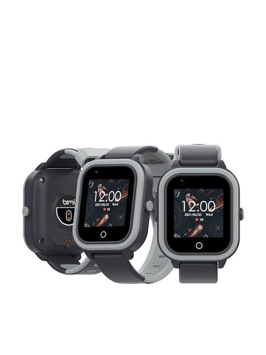 Bemi Kids' 4G Smartwatch with GPS & Camera Grey