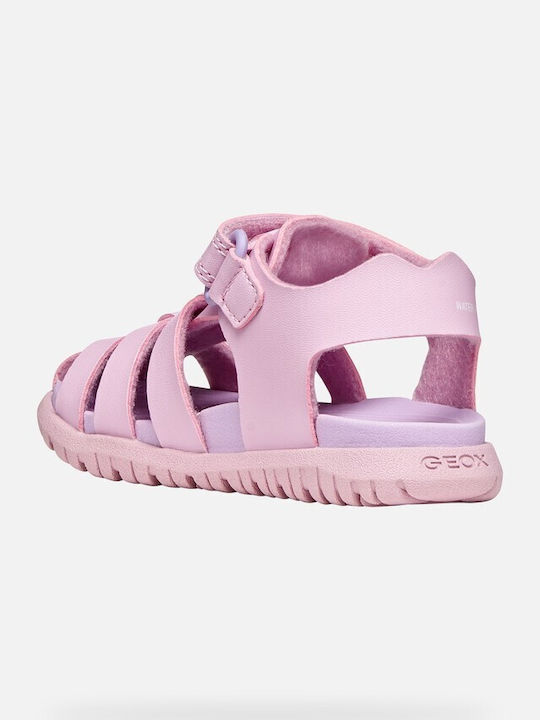 Παιδικά Πέδιλα B Sandal Fusbetto Ανατομικά Ροζ